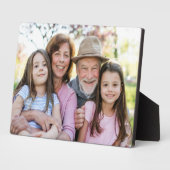 Family Memories Personalized Grandparent Photo Fotoplatte (Seite)