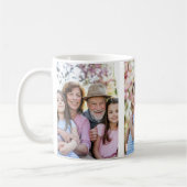 Family Memories Personalized Grandparent Photo Kaffeetasse (Links)