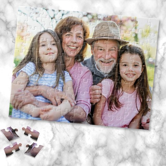 Family Memories Personalized Grandparent Photo Puzzle