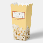 Family Movie Night Theater Marquee Sign Popcorn Geschenkschachtel (Vorderseite)