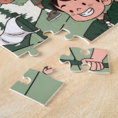 Family Name Camping Puzzle (Seite)