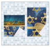 Family Name Love Jerusalem Shower Curtain Badhandtuch Set