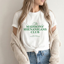 Family Name Shenanigan St. Patricks T-Shirt