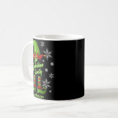 Family Name Year Reunion Matching Christmas Elf T Kaffeetasse (Vorderseite Links)