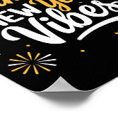 Family New Year 2026 Matching Party Crew  Poster (Ecke)