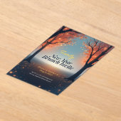 Family New Year Brunch Acrylic Invitation Acryleinladungen (Ablage )