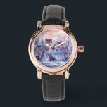 Family Of Wolves Painting Armbanduhr<br><div class="desc">Wolf ANIMALS ANIMAL CANIS , Lupus Mammal Beast Dog,  Canine Wolfs Painting , arctic Wild White,  owl cub gray snow , Art Puppies Predator , beast Mammals Dangerous Mountains,  Canis Lupus Mammal Beast,  Dog Wolfs</div>