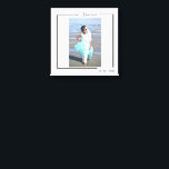 Family Personalized Photo and Text Typography Leinwanddruck<br><div class="desc">Family Personalized Photo and Text Typography wall art - Canvas Print from - add your own photograph and text to this great canvas</div>