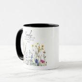 Family Photo Cherished Keepsake Tasse (Vorderseite Links)