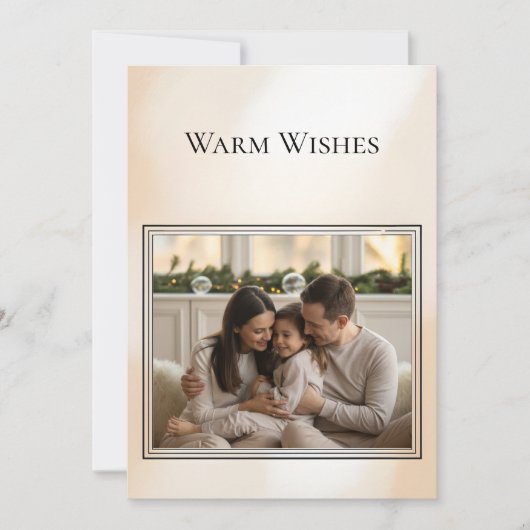 Family Photo Christmas Card (Vorderseite)