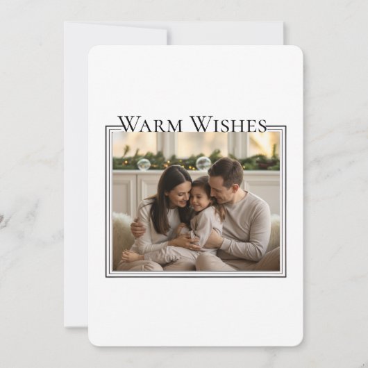 Family Photo Christmas Card (Vorderseite)