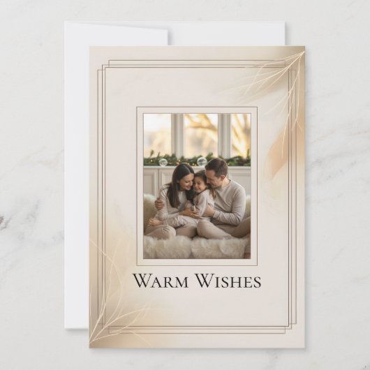 Family Photo Christmas Card (Vorderseite)