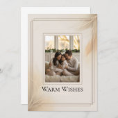 Family Photo Christmas Card (Vorne/Hinten)