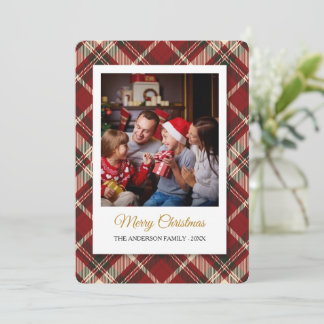 Family Photo Christmas Card Feiertagskarte
