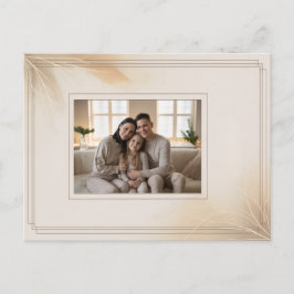 Family Photo Christmas Card Feiertagspostkarte