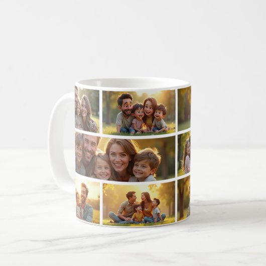 Family Photo Coffee Mug  Kaffeetasse (Vorderseite Links)