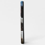 Family Photo Collage blue 4 Picture Case-Mate iPhone Hülle (Hinten/Links)