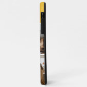 Family Photo Collage orange  4 Picture  Case-Mate iPhone Hülle (Hinten/Links)