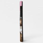 Family Photo Collage pink 4 Picture Case-Mate iPhone Hülle (Hinten/Links)