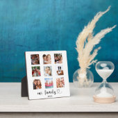 Family photo collage script heart fotoplatte (InSitu)