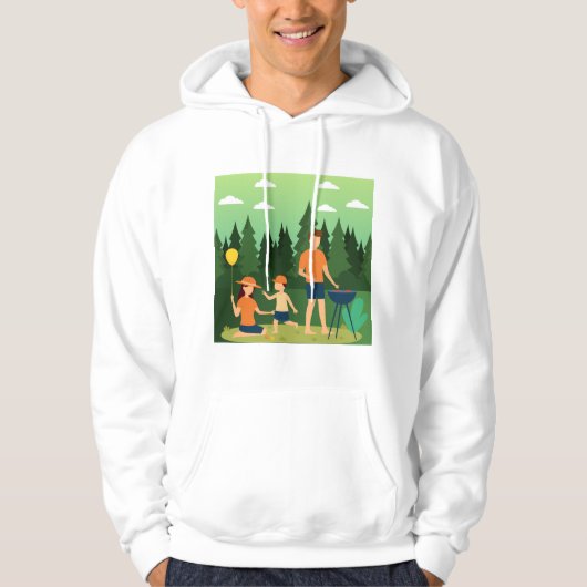 FAMILY PICNIC HOODIE (Vorderseite)