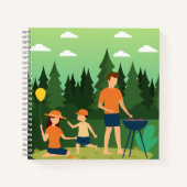 FAMILY PICNIC NOTIZBLOCK (Vorderseite)