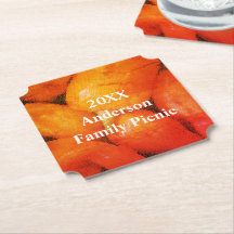 Family Picnic Orange Mosaic Chili Paprikaschoten W