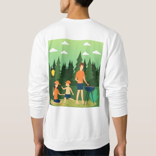 FAMILY PICNIC SWEATSHIRT (Rückseite)