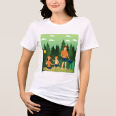 FAMILY PICNIC Tri-Blend SHIRT (Vorderseite)