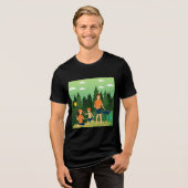 FAMILY PICNIC Tri-Blend SHIRT (Vorderseite voll)