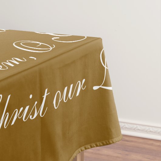Family Prayer Tablecloth Tischdecke (Beispiel)