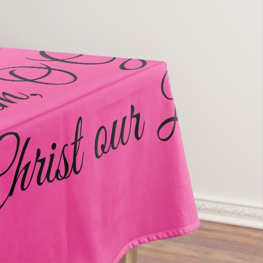 Family Prayer Tablecloth Tischdecke (Beispiel)