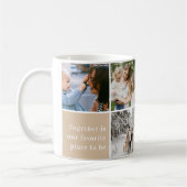Family Quote Together Our Favorite Photo Collage Kaffeetasse (Links)