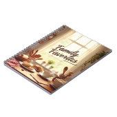 Family Recipes Notizblock (Linke Seite)