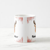 Family Reindeer Matching Mugs Kaffeetasse (Mittel)