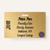 Family Reunion Ausweis (Vorderseite)