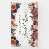 Family Reunion autumn fall pumpkins backdrop Banner (Vertikal)