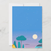 Family Reunion Camping Einladung (Rückseite)