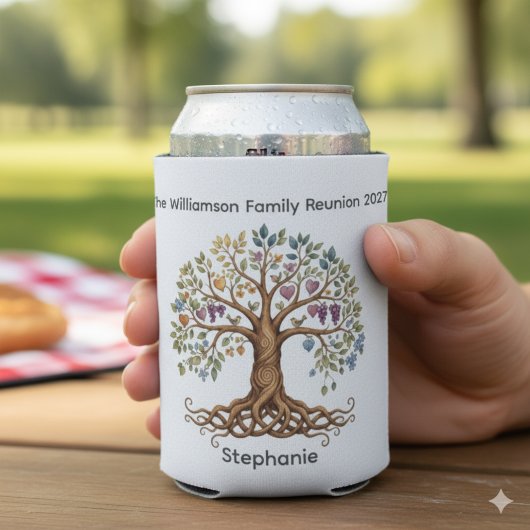 Family Reunion Can Cooler – Roots & Branches Dosenkühler