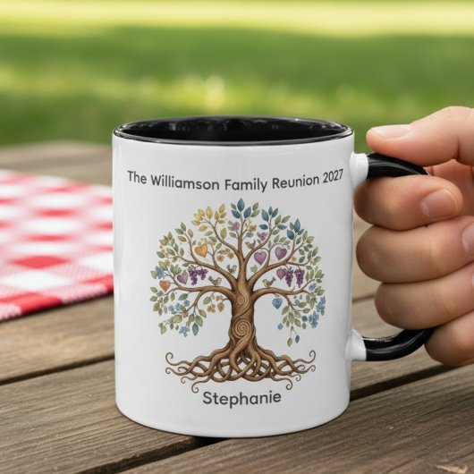 Family Reunion Coffee Mug – Roots & Branches Tasse