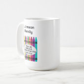 Family Reunion Fun Big Coffee Mug Kaffeetasse (Vorderseite Links)