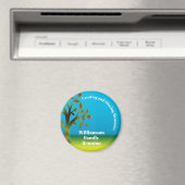 Family Reunion Gathering Memory Familie Tree Magnet (In Situ (Geschirrspüler))