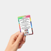 Family Reunion Invitation Badge Ausweis (Handheld)