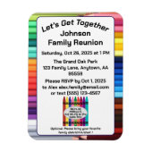 Family Reunion Kitchen Magnet  (Vertikal)