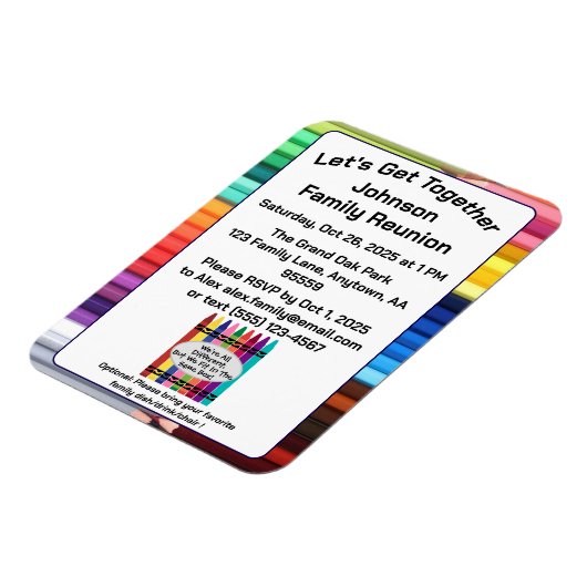 Family Reunion Kitchen Magnet  (Linke Seite)