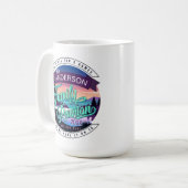Family Reunion Mountain Lake Landscape Dk ID1126 Kaffeetasse (Vorderseite Links)
