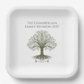 Family Reunion Pappteller (Vorderseite)