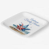 Family Reunion Party Invitation Pappteller (Gewinkelt)