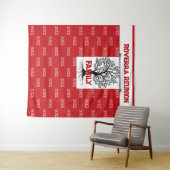 Family Reunion Pics!! Reunion Photo backdrop Wandteppich (Beispiel (Horizontal))