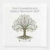 Family Reunion Serviette (Vorderseite)